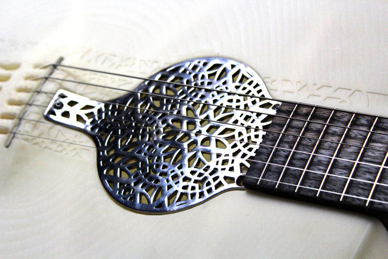 3Dプリンターのアコースティックギター